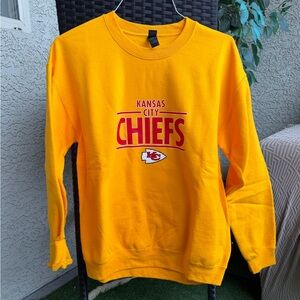 Kansas City Chiefs Yellow Sweater, KCMO, KC Chiefs NFL